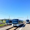 Tehnologie avansată în transporturi moderne din România.