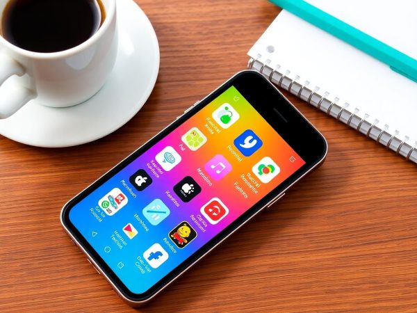 Imagine cu aplicații mobile românești de succes pe telefon.