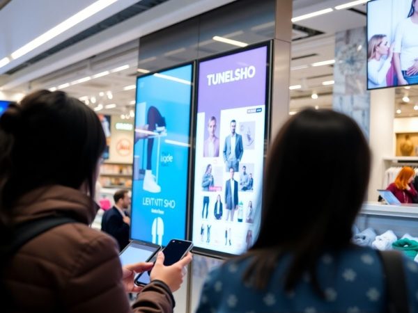 Retail modernizat cu tehnologie digitală în România.